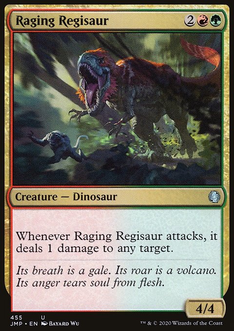 Raging Regisaur